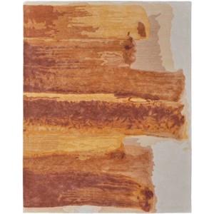 Anya Transitional Abstract Area Rug - 1 of 4