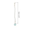 Unique Bargains Imitation Pearl Chain Round Water Cup Pendant 1 Pc - 2 of 4