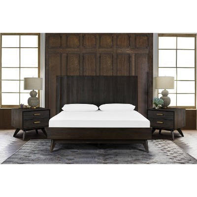 3pc Baly Bedroom Set Brushed - Armen Living