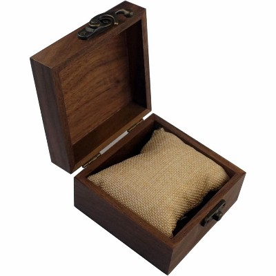 Walnut Wood Box for Crafts, Jewelry Box and watch box Wooden Keepsake Box Gift