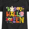 Girls' - SpongeBob SquarePants - Happy Halloween Fitted Short Sleeve Graphic T-Shirt - 2 of 4