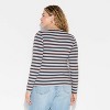 Women's Long Sleeve Printed Crewneck T-Shirt - Wild Fable™ - 3 of 3