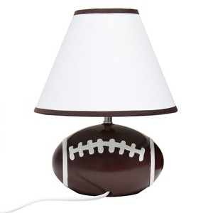 11.5" SportsLite Tall Athletic Sports Base Bedside Table Desk Lamp - Simple Designs - 1 of 4