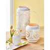 tag Aura Enamel Lantern Lg White - 2 of 2