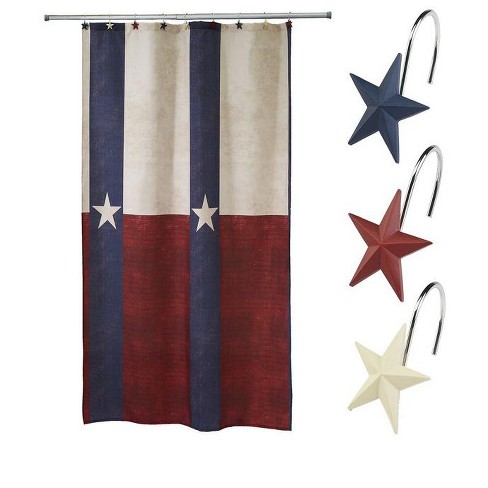 Avanti Texas Star Shower Curtain Collection