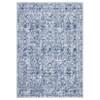 Vintage Distressed Area Rug Washable Living Room Rug Soft Non Slip Floor Carpet for Dining Room Home Office - 3 of 4