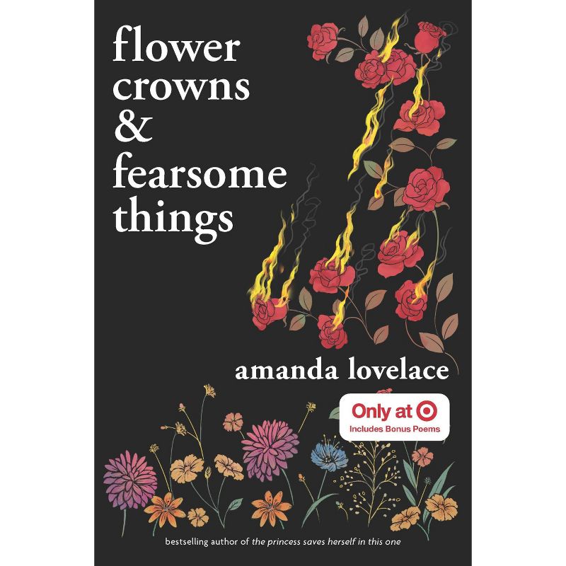 Flower Crowns And Fearsome Things - Target Exclusive Edition - by Amanda Lovelace (Paperback), 1 of 4