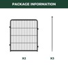 FXW Rollick Dog Playpen for Indoor, Yard, RV Camping, Panels for Puppy and Small Dogs│Patented - 4 of 4