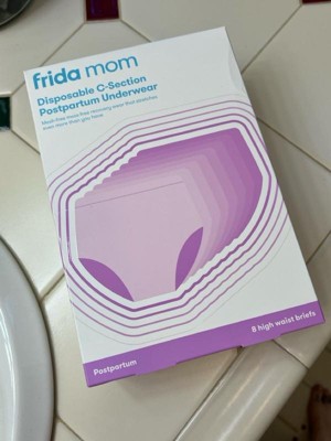 3 X Frida Mom Disposable High Waist C-Section Postpartum Underwear 8 Pk.  Each - AbuMaizar Dental Roots Clinic