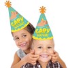 Big Dot of Happiness Capy Birthday - Cone Happy Birthday Capybara Party Hats for Kids and Adults - Set of 8 (Standard Size) - 2 of 4