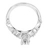 Pompeii3 3/8CT Vintage Diamond Engagement Ring 14K White Gold - 2 of 4