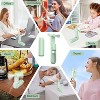 Link Handheld Mini Foldable 3 In 1 Fan Built In Portable Charger For Complete On the Go Freedom - Great For Indoor & Outdoor Use - 3 of 4