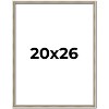 PosterPalooza | Classic Modern Silver Picture Frame - UV Acrylic, Foam Board Backing, Hanging Hardware - 2 of 4
