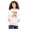 Betty Boop Merry Christmas Santa Hoodie Sweatshirt Women Brisco Brands - 3 of 4