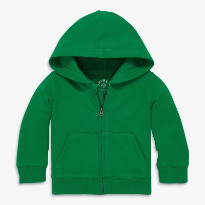 Primary Baby Zip Hoodie in Grass Size 18-24M