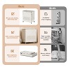 Plastic Clothes Storage Box Household Large Capacity Flip Clothing Quilt Storage Box Bedroom Foldable Storage Box - 3 of 4