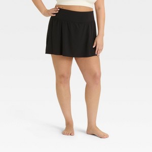 Women's Everyday Soft Mid-Rise Skort 14.5" - All In Motion™ - 1 of 4