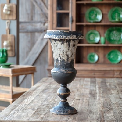 Park Hill Collection Black Mantel Urn