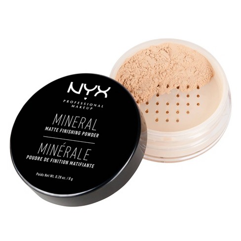 Nyx Professional Makeup Mineral Matte Finishing Loose Powder - 0.28oz :  Target