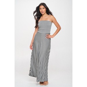 WEST K Women's Jones Striped Tube Maxi Dress - 1 of 4