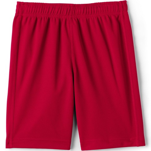 Girls red 2024 gym shorts