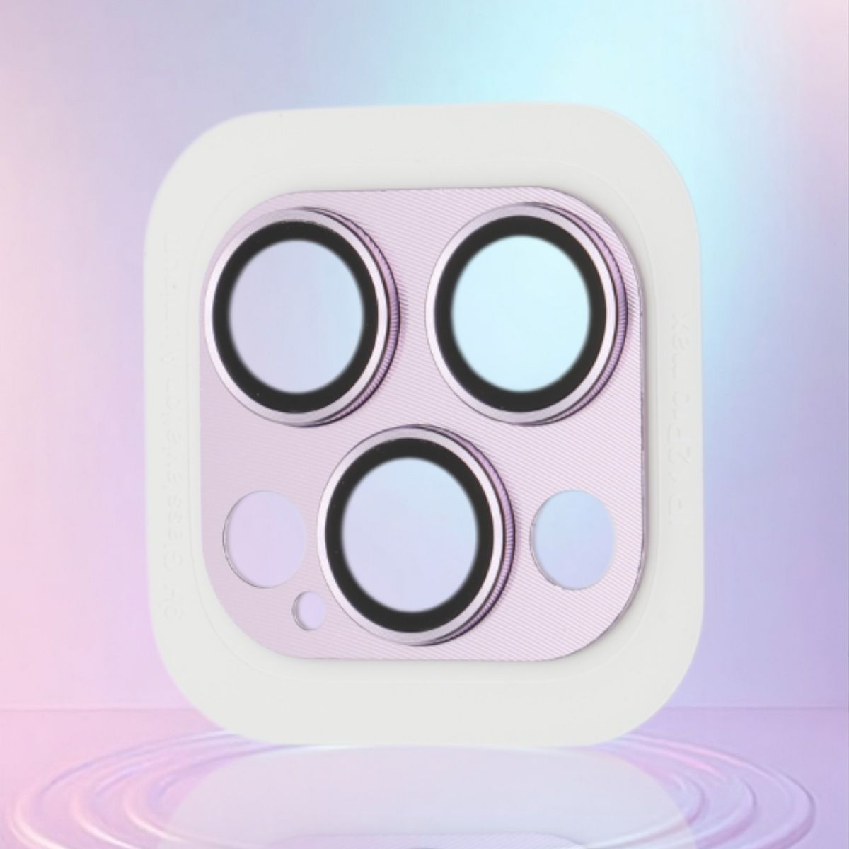 Unique Bargains Camera Protector 5H Glossy Camera Protector for IPhone12 Pro Max Glass Purple 1Pcs - thumbnail 4