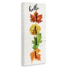 Stupell Industries Hello Fall Autumn Greeting, 10" x 24" - 3 of 4