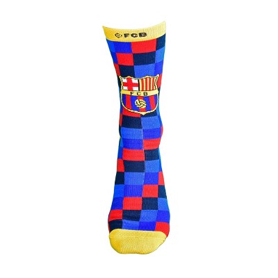 FC Barcelona Checkered Casual socks