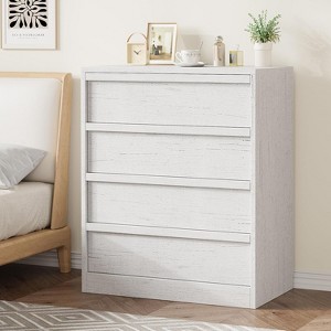 Nasitip Drawer Dresser,Nightstand Chest of Drawers with Large Storage,Dresser Organizer Bedside Table for Living Room, Nursery, Entryway - 1 of 4