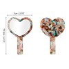 Unique Bargains Heart Shaped Handheld Mirrors 1 Pc - 2 of 3