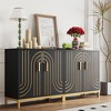 Accent Storage Cabinet, Sideboard Cabinet with Storage - 3 of 4