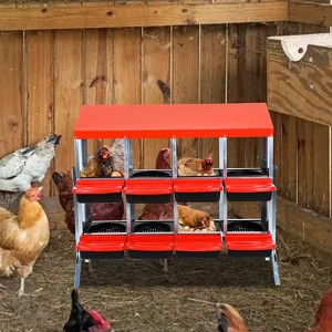 Nesting Boxes for Chickens,8 Compartments Chickens Egg Laying Nest ...