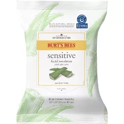 Burt's Bees Facial Cleansing Towelettes Sensitive - 30ct