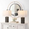 Jayden Table Lamp (Set of 2) - 22.5 Inch Height - TBL4336 - Dark Grey - Safavieh - 2 of 4