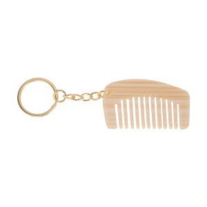 Unique Bargains Portable Mini Keychain Hair Comb 1 Pc - 1 of 4