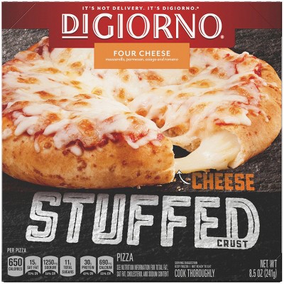 DiGiorno Cheese Stuffed Crust Four Cheese Frozen Pizza - 8.5oz