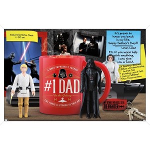 Trends International Star Wars: Saga - Father's Day Framed Wall Poster Prints - 1 of 4
