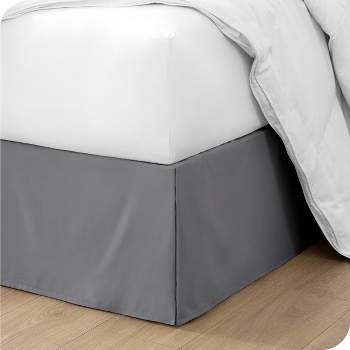 Tailored 15" Pleated Bed Skirt by Bare Home