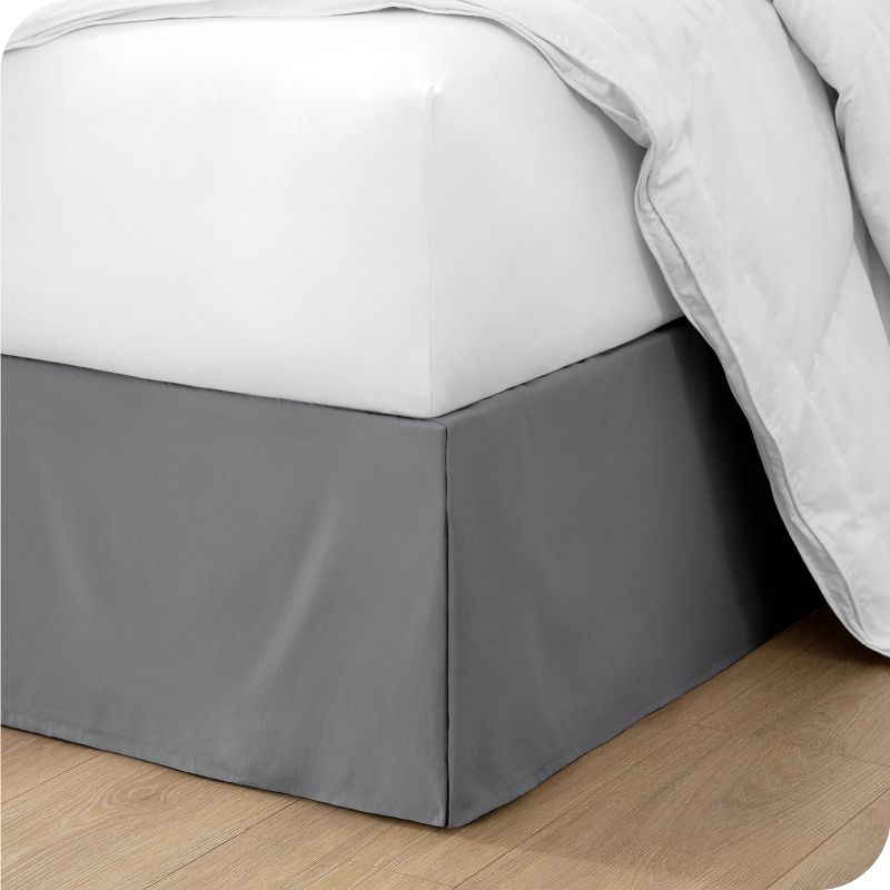 Tailored 15" Pleated Bed Skirt by Bare Home, 1 of 5
