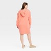 Women's Long Sleeve Mini Fleece Tunic Dress - Universal Thread™ - 2 of 3