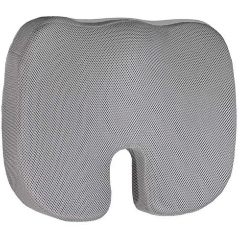 Goodgram Non Slip Chenille Premium Memory Foam Chair Cushions (4 Pack) - 16  In. W X 16 In. L, Gray : Target