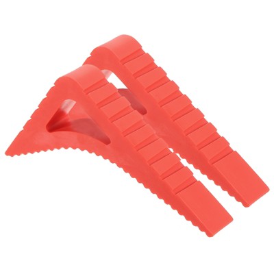 Unique Bargains Non-Scratching Stackable Rubber Door Stopper 1 Pc