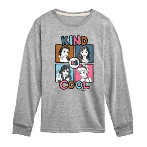 Boys' - Disney - Kind Is Cool Grid Long Sleeve Graphic T-Shirt - 1 of 4