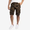 X RAY Men's Belted 12.5" Inseam Knee Length Cargo Shorts (Big & Tall) - 3 of 4