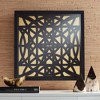 Dahlia Studios Scaturro 23 1/2" Square Black Shadow Box Framed Wall Art - 2 of 4