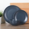 Gibson Home Queenslane 12-Piece Stoneware Matte Dinnerware Set - 3 of 4