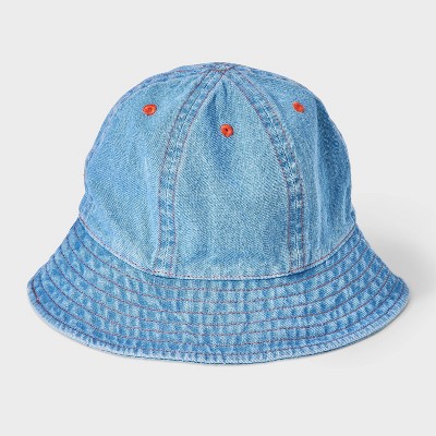 Image of Baby Bucket Hat - Cat & Jack™ Blue 12-24M