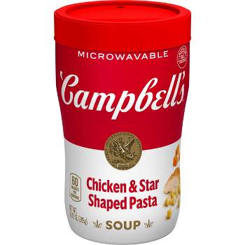 Campbell's Chicken & Stars Microwaveable Sipping Soup - 10.75oz