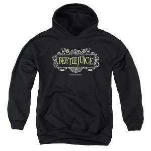 Boys’ Beetlejuice Movie Logo Hooded Sweatshirt - 1 of 4