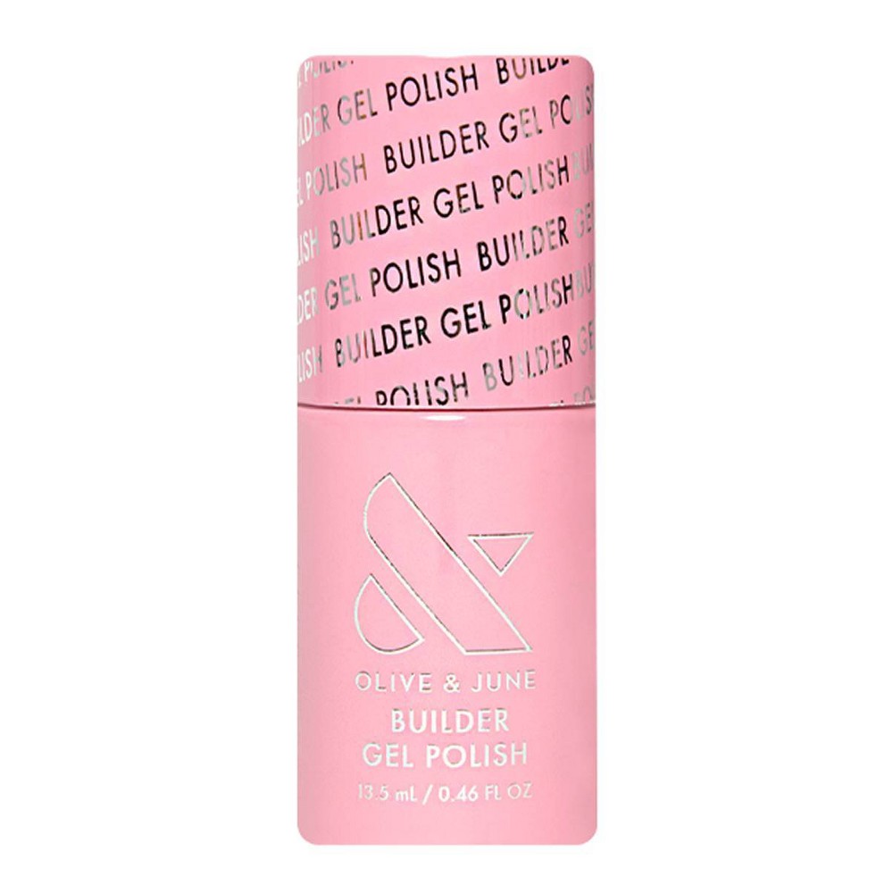 Olive & June Builder Gel Nail Polish - Strawberry Marshmallow - 0.46 fl oz: Nail Care, Gloss Finish